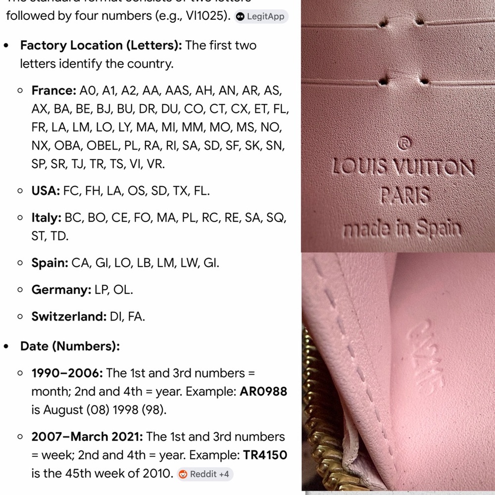 AUTHENTIC LOUIS VUITTON SPAIN PINK BALLERINE ZIPPY WALLET - Picture 13 of 16